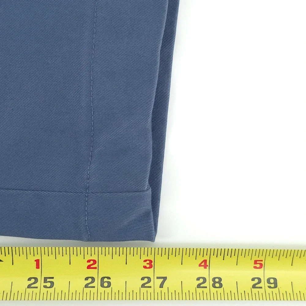 Banana Republic Tapered Fit Mens Chino Pants 34x32 Blue Stretch Trousers